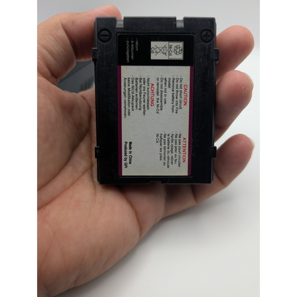 Nikko 6.0V NiCd 720mAh Battery Energy Pack w/ 6.0V 4-Hour Charger - Picture 6 of 9